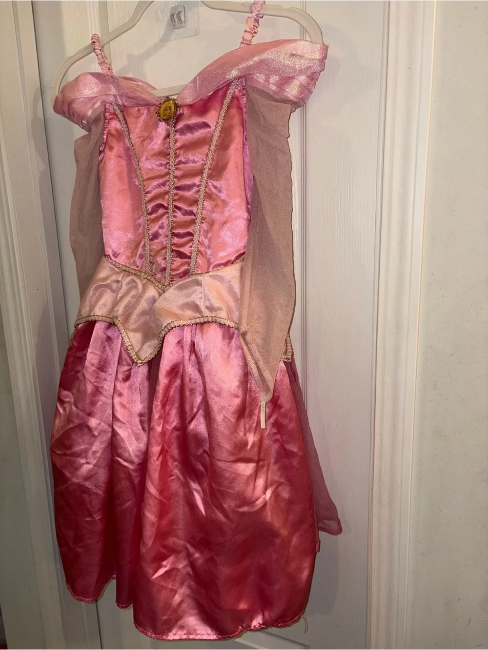 Aurora sleeping beauty princess dress, Disney parks, authentic original sz Med